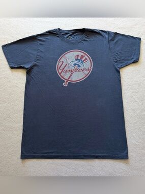 Wright & Ditson New York Yankees T-Shirt Men’s Large Blue MLB Baseball Tee